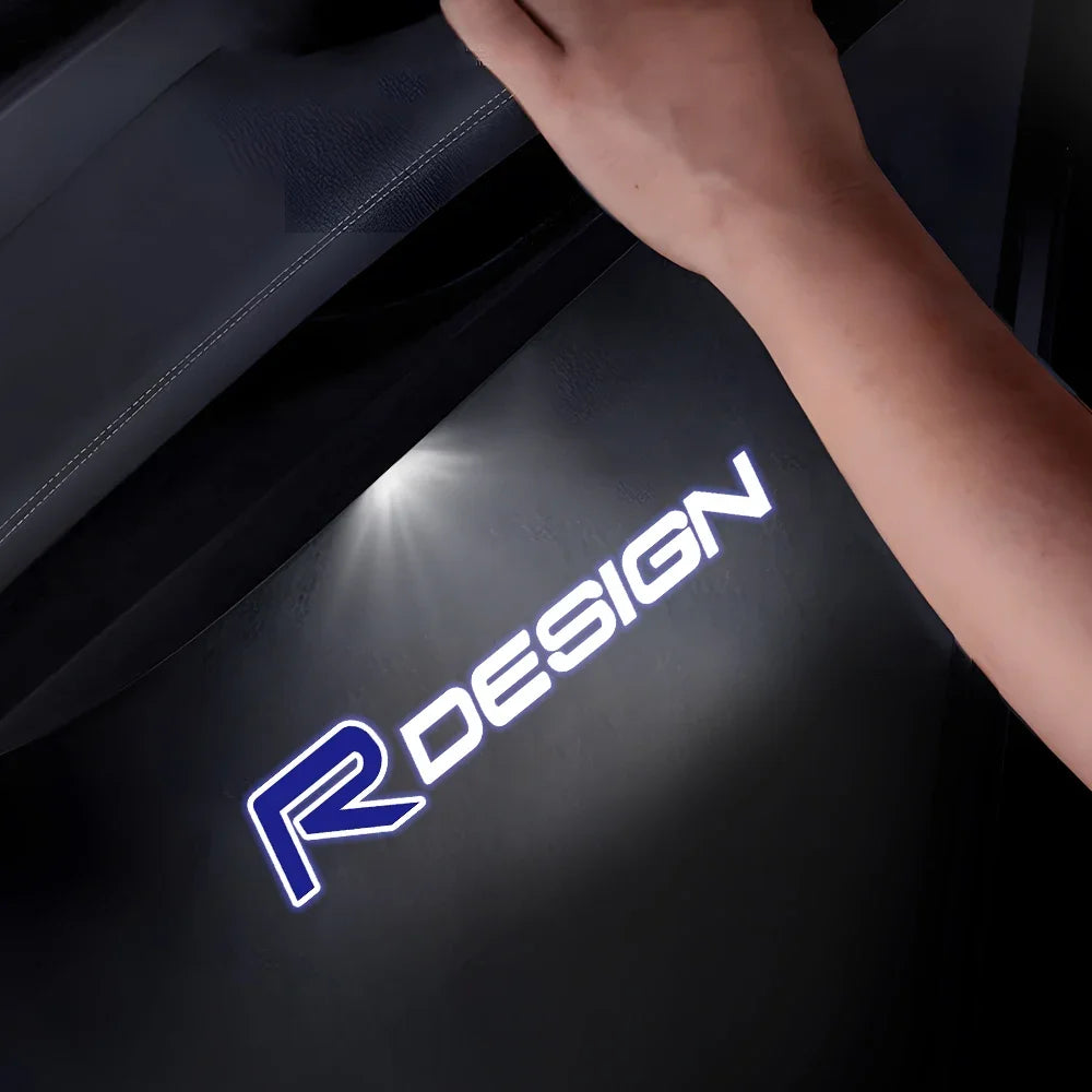 LED Car Door logo Projector Lamps Welcome Light For Volvo XC40 XC90 V40 V90 V60 XC60 S80 S60 S90 V70 XC70