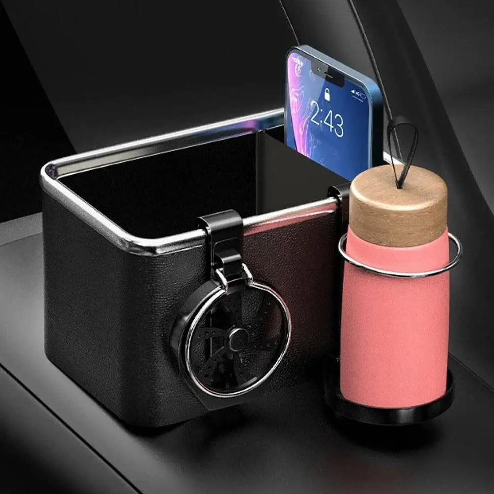 Armrest Organizers Car Console Armrest Organizer Car Storage Box Car Interior Stowing Tidying Accessories For Phone Tissue Cup