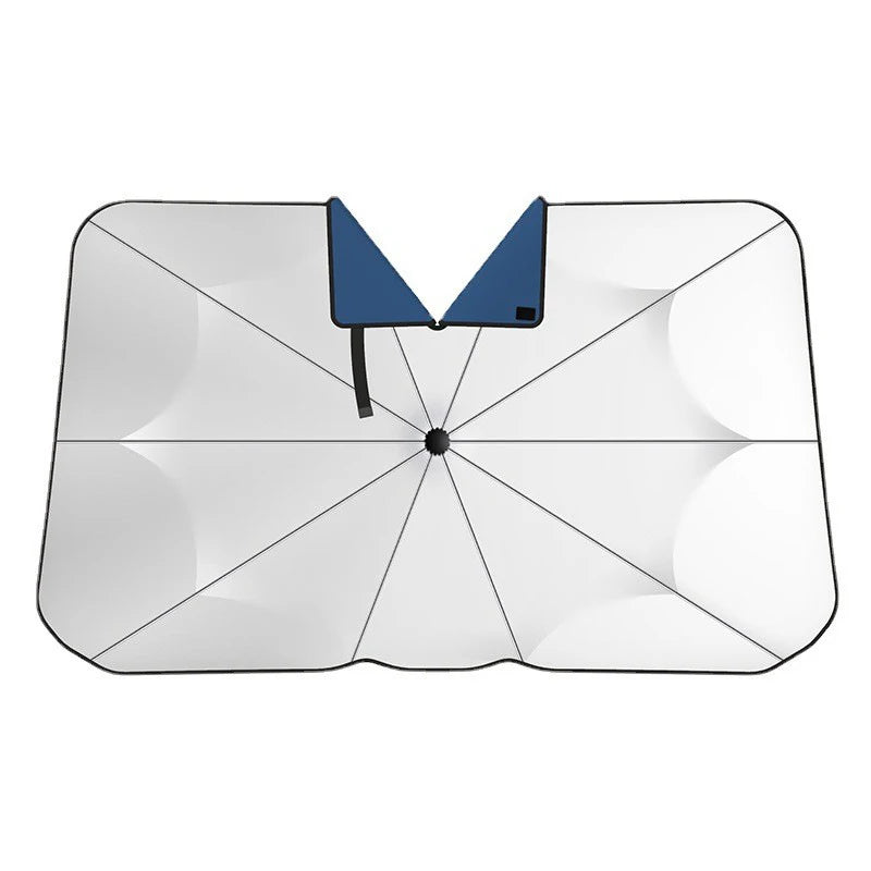 Car Front Windshield Sunshade Umbrella Summer Retractable Sun Protection Sunshade Blocking Car Parasol