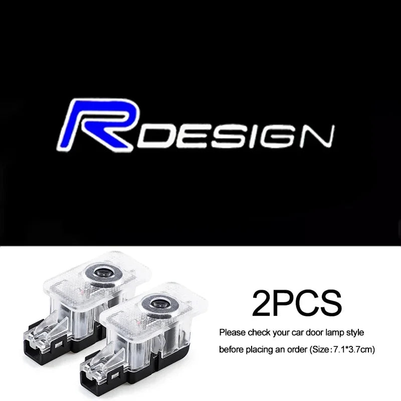 LED Car Door logo Projector Lamps Welcome Light For Volvo XC40 XC90 V40 V90 V60 XC60 S80 S60 S90 V70 XC70