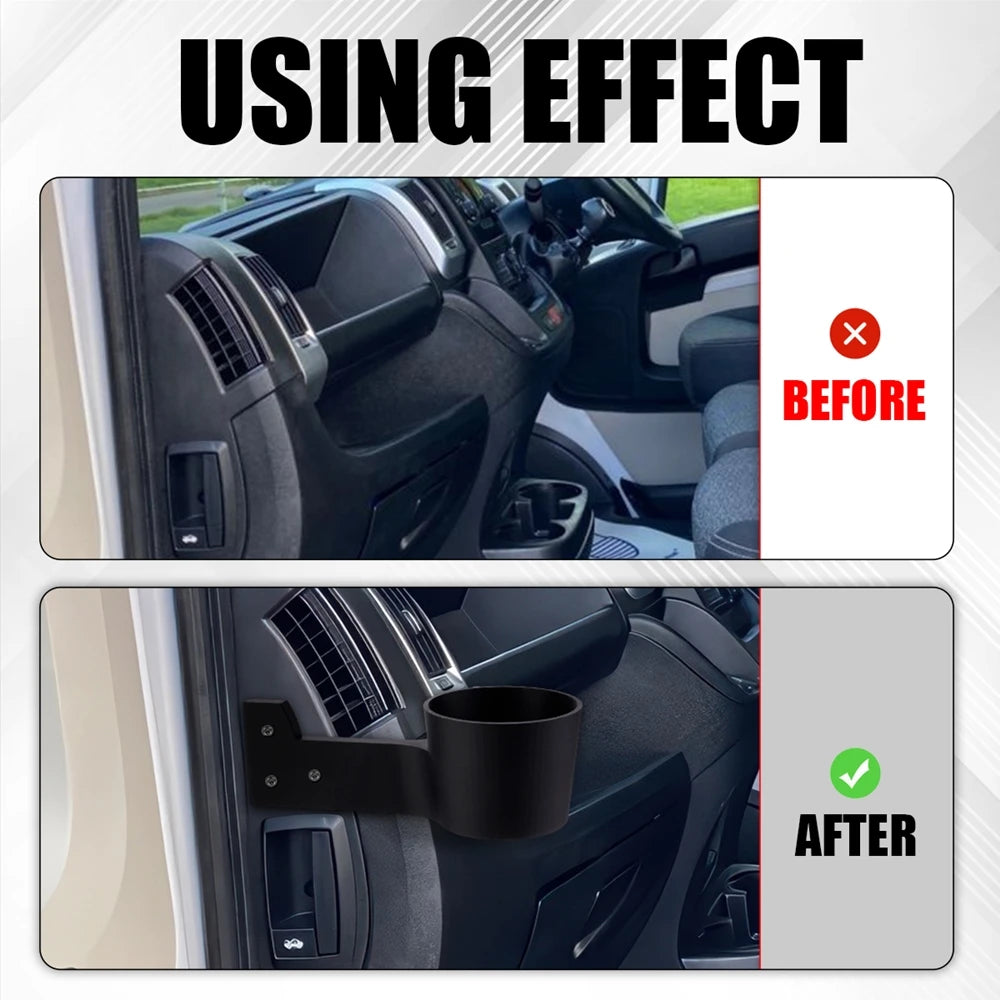 Cup Holder For Fiat Ducato Peugeot Boxer Citroen Relay Car Cup Holder Automotive Interior Accessories