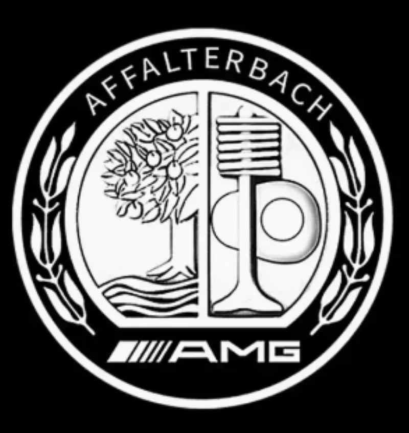 2X Car logo Laser Projector Light Auto Emblem Door Courtesy Welcome Lamp Shadow Luces For Mercedes AMG S SL Class W222 2014-2020