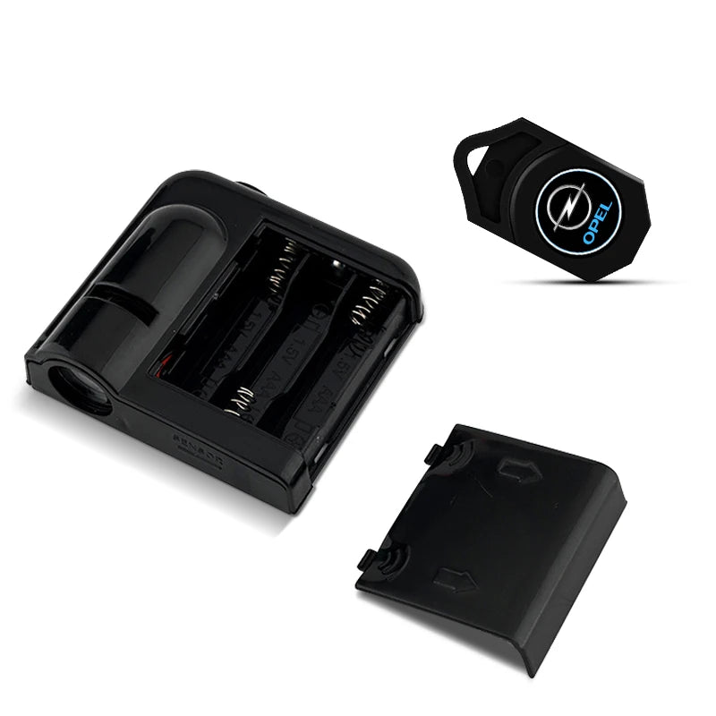 Car Door Welcome Light Car Logo Projector LED Car Badge For Opel Ampera Corsa Astra Crossland Crossland-X Mokka Cascada Monza