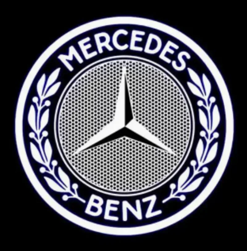 2X Car logo Laser Projector Light Auto Emblem Door Courtesy Welcome Lamp Shadow Luces For Mercedes AMG S SL Class W222 2014-2020