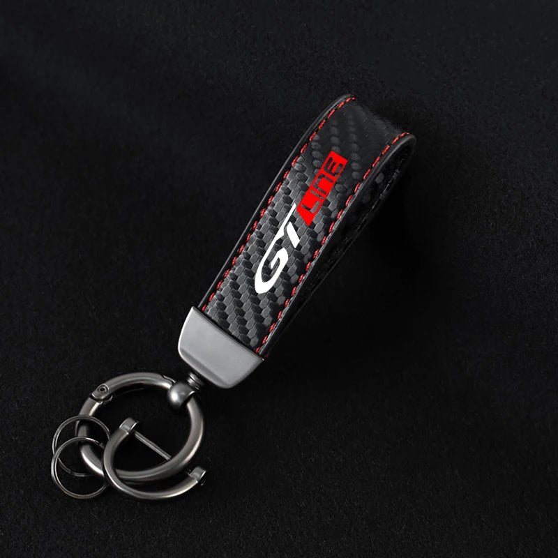 Car Keychain Logo Keyring Accessories   For Peugeot GT GTline 3008 308 T9 208 508 2008 Rifter 5008 207 206 408 108 4008