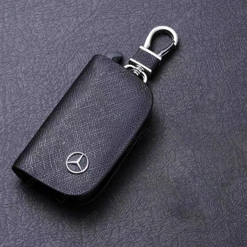 Car Logo Accessories For Mercedes-Benz W210 W211 W212 W221 W222 A C E G S CLS CLA GLA GLB CLA Car Key Case Cover Protector Shell