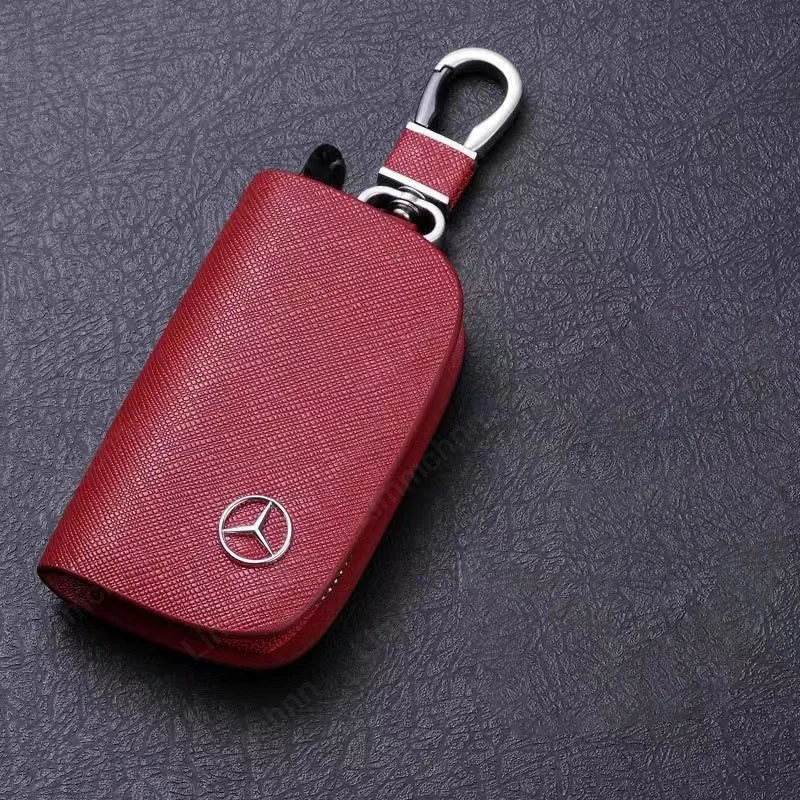 Car Logo Accessories For Mercedes-Benz W210 W211 W212 W221 W222 A C E G S CLS CLA GLA GLB CLA Car Key Case Cover Protector Shell