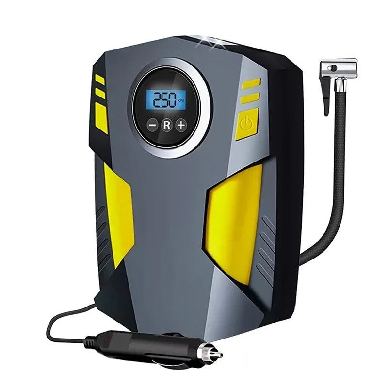 Digital Tire Inflator DC 12 Volt Car Portable Air Compressor Pump 150 PSI Car Air Compressor for Auto Car Motorcycles Bicycles
