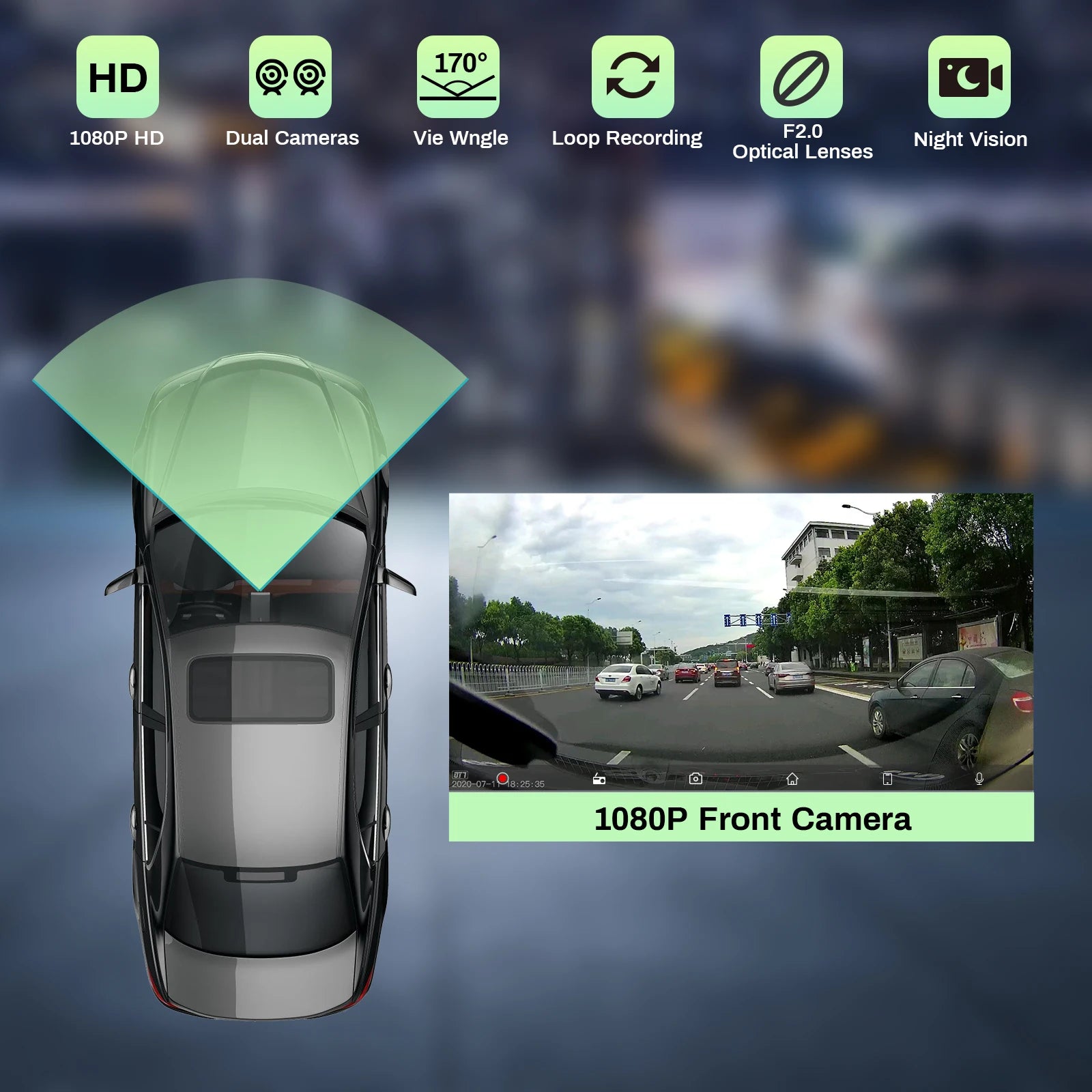 Pionray 7/9/10.26” CarPlay Android Auto Car Radio Multimedia Video Player IPS Touch Screen With AUX USB Support Rearview Camera